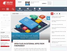Tablet Screenshot of delphimagazine.com